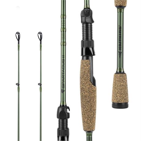 KastKing Spartacus II Fishing Rods - IM6 Graphite Blanks Casting & Spinning