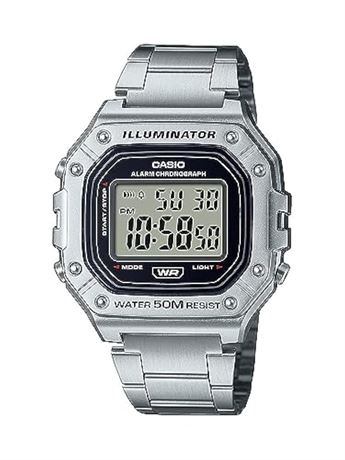 Casio W218H Series | Men’s Digital Watch | 50M WR | 1/100 Second Stopwatch |