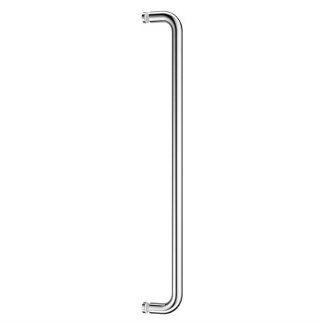 Ranbo Glass Shower Door Towel Bar 18 Inch Stainless Steel Sliding Shower Door