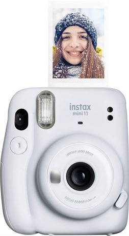 Fujifilm Instax Mini 11 Instant Camera - Ice White Ice White Camera Only