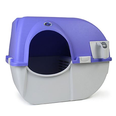 Omega Paw Roll 'n Clean Plastic Indoor Outdoor Automatic Self Cleaning Litter