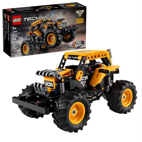 LEGO Technic Monster Jam DIGatron Pull-Back Monster Truck Toys - Building Toys