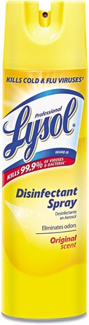 Professional Lysol Disinfectant Spray, Original Scent, 19oz