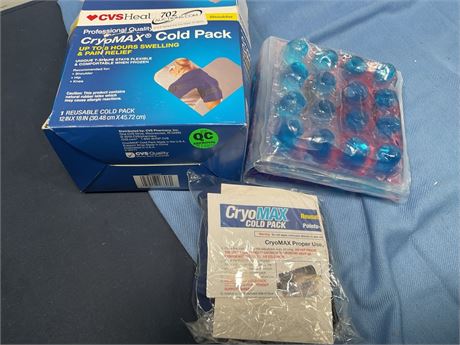 CryoMAX Shoulder Cold Pack Up to 8hrs. Swelling and Pain Releif 1 Reuseable