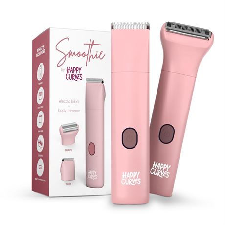 OFFSITE Smoothie Bikini Trimmer - Electric Razor for Women, Waterproof Hair