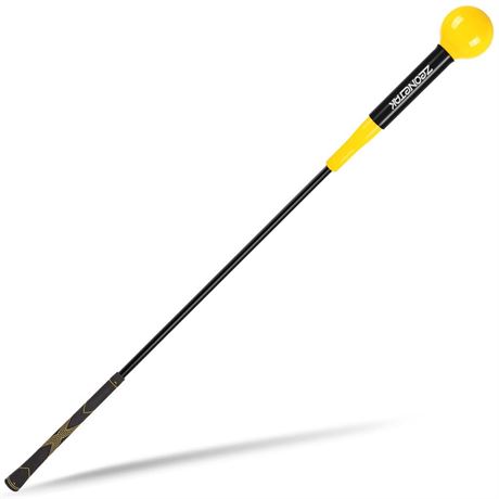 Golf Swing Trainer Aid - Golf Swing Training, Practice Warm-Up Stick for