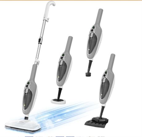 Steam Mop - 10-in-1 MultiPurpose Handheld Steam Cleaner Detachable Floor