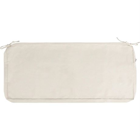 Patio Bench Cushion Covers for Outdoor Furniture with Ties, Water Resistant