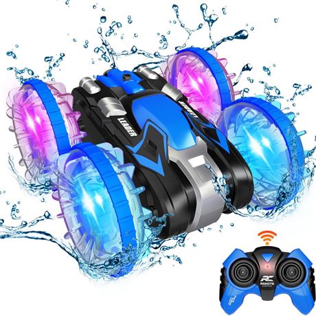 Toys for 5-12 Year Old Boys Amphibious RC Car for Kids 2.4 GHz Remote Control