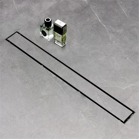 SaniteModar 24 inch Linear Shower Drain comes with Tiled Stealth and 304