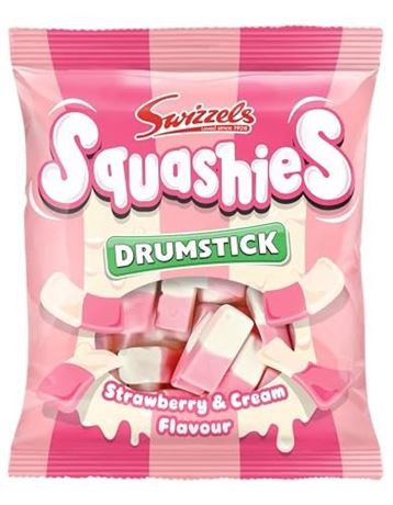 Swizzles Squashies Strawberry & Cream Candy (3PACK)