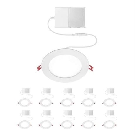 unknown Commercial Electric Value Series 6 in LED Slim Canless - White -