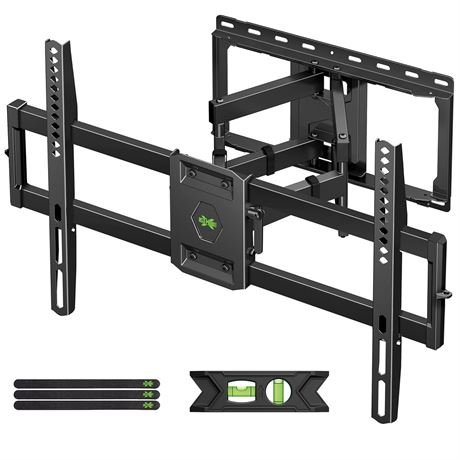 USX Mount Full Motion TV Wall Mount for Most 42-86 inch Flat Screen/LED/4K, TV
