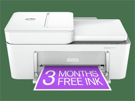 HP Hewlett Packard DeskJet 4255e Wireless Color Inkjet Printer, Scanner, Copier