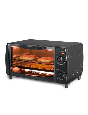 4 Slice Mechanical Toaster Oven 13.26 in x 11.65 in Mainstays
