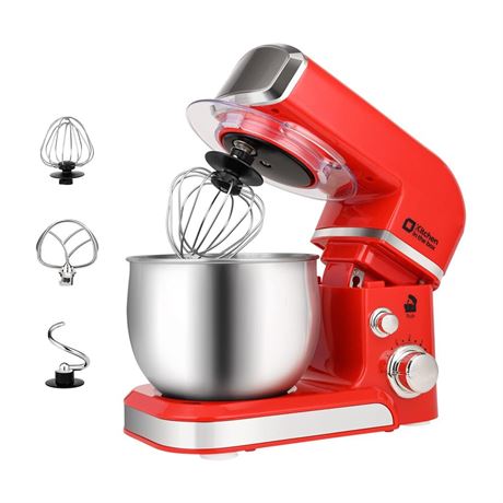 Stand Mixer, Kitchen in the box 3.2Qt Small Electric Food Mixer,6 Speeds