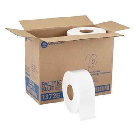 Pacific Blue Select 2-Ply Toilet Tissue 8 per Case 13728