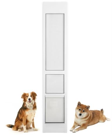 Dog Door for Sliding Glass Door - Large Doggy Door for Sliding Door Insert,