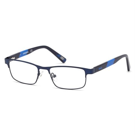 Skechers SE1160 Full Rim Rectangle Matte Blue Eyeglasses