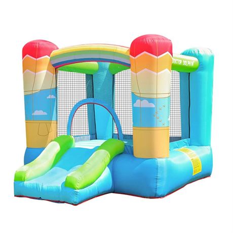 Inflatable Bounce House for Kids, Bouncy House with Blower Indoor Outdoor,