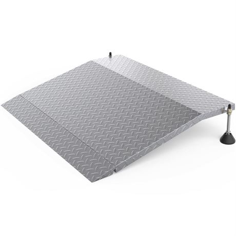 YEEZOO Door Threshold ramp with Adjustable Height for 3.0“ to 6.0" Height Rise,