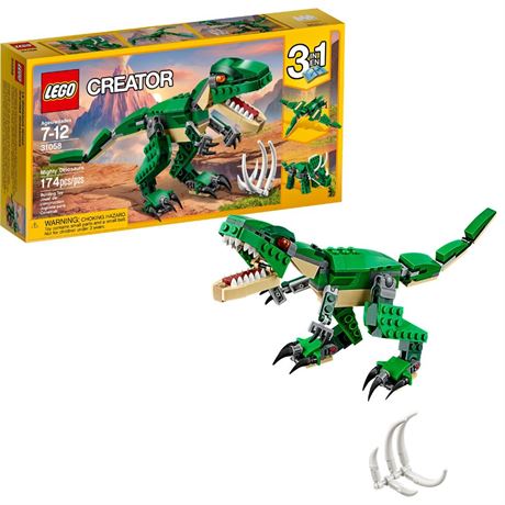 2-Different Lego Boxes 
Creator Mighty Dinosaurs (31058)