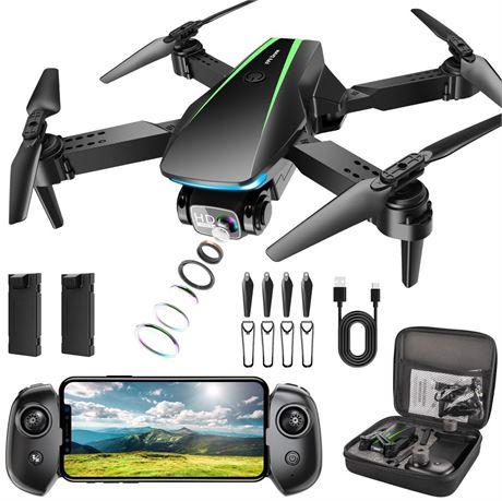 OFFSITE Mini Drone with Camera - 1080P HD Foldable Drone with Stable Hover,