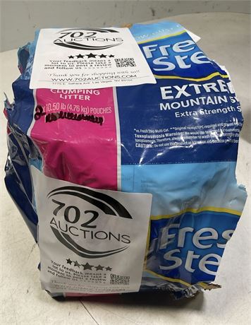 Fresh Step Extreme Scented Litter with the Power of Febreze  Clumping Cat