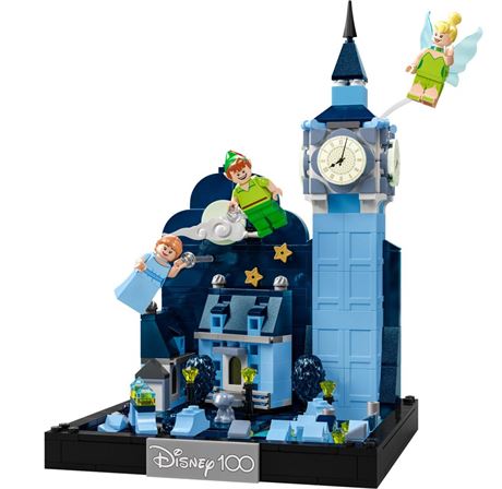 LEGO Disney Peter Pan & Wendy’s Flight Over London 43232 Never-Grow-up Building