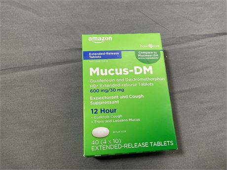 mucus-DM 40 caps