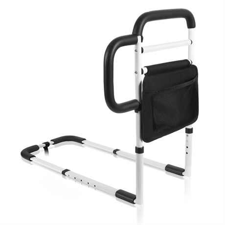 Bed Rails Grab Bar Bed Handrails for Elderly Adults Safety, Bed Cane for