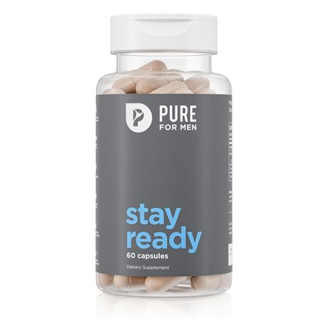 Unbranded Pure for Men Original Vegan Cleanliness Stay Ready Fiber Supplement |