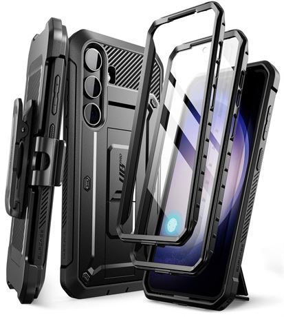 SUPCASE Unicorn Beetle Pro for Samsung Galaxy S24 Case with Stand [2 Front