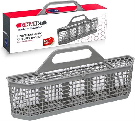 WD28X10128 Universal Dishwasher Silverware Basket Compatible with GE Whirlpool