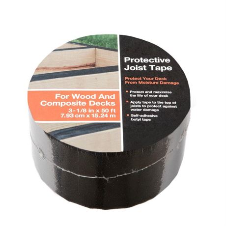 ProWood 3-1/8 in. X 50 Ft. Black Protective Joist Tape