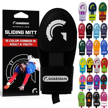 Guardian Baseball Sliding Mitt – Protective Hand Guard for Base Sliding – Youth