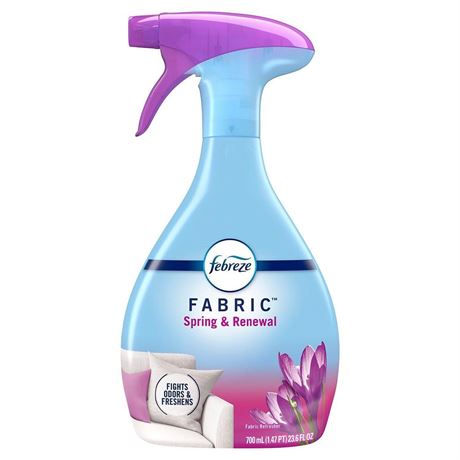 Febreze Fabric Fresheners Long Lasting Scent Spring Renewal  23.6 Fl Oz