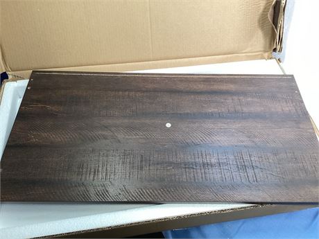 replacement top Shelf Bookcase panel in a light oak 31x15-3/4