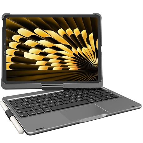 Keyboard Case iPad 10th 11th, Pro 11", Air 11" (M2-M4), (5th 4th Gen) Gray |