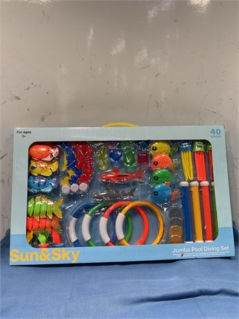 Sun&Sky Jumbo Pool Diving set 40pieces
