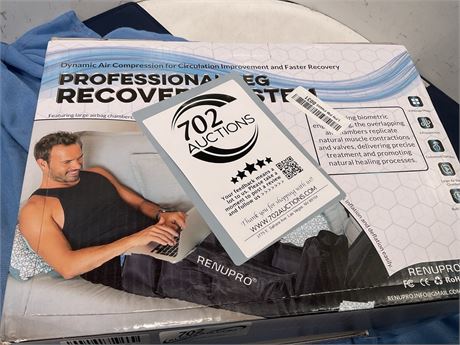 Professional Leg Compression Massager for Circulation Improvement and Faster