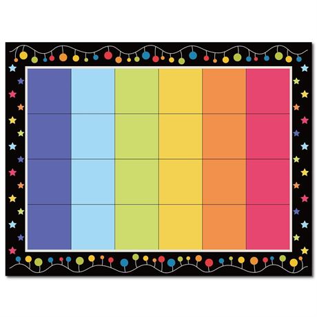 Colorful Classroom Carpet 9.17 x 6.42 ft Classroom Rug Kids Playroom Area Rug