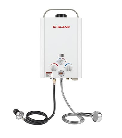 Tankless Water Heater, Gasland Outdoors Be158 1.58Gpm 6L Portable Gas, Propane