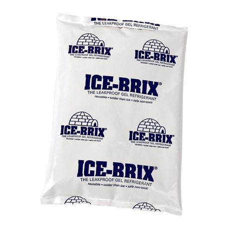 Polar Tech | IB 6 | ICE-BRIX & XTREME BRIX Cold Packs | 6 oz, 6" x 4" x 3/4"