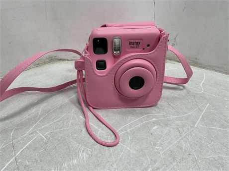 Fujifilm Instax Mini 12 Instant Camera Blossom Pink + Fuji Film Value Pack (40