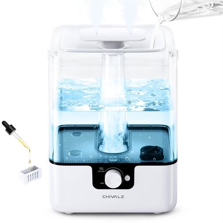 OFFSITE 6L Humidifiers for Bedroom Large Room Home, CHIVALZ Cool Mist Top Fill