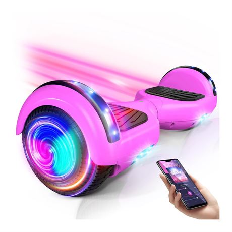 Scooter with Seat Attachment for Kids Adults, 6.5'' 8.5''Balancing Scooter with