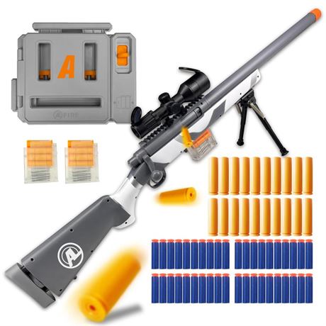 AGM MASTECH M24 Soft Bullet Toy Gun, Empty Shell Ejecting Design, Enhanced