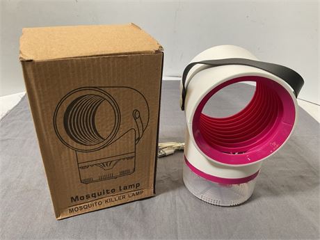 mosquito’s killer lamp in white and pink