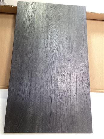 Replacement cabinet side panel in a distressed dark gray finish 27-1/4x 15-5/8